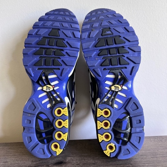 Nike Air Max Plus Black Persian Violet White Men's Shoe Size 9.5 #205 - Picture 11 of 11